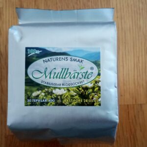 Mullbärste 40 gram 20 tepåsar
